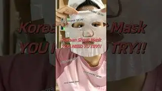 The BEST korean sheet Mask for Acne Prone Skin | Mediheal Madecassoside Mask! #skincare #kbeauty