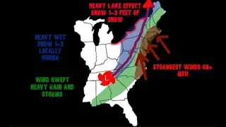 Huge BOMBCYCLONE for the northeast!!! Heavy rain, Heavy wet snow, and very strong winds!!!