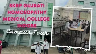 Skrp Gujrati Homoeopathy Medical College Indore ⚡️Campus Tour, Fees Structure, Cutoff #BHMS