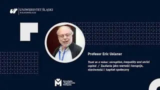 The Moral Foundations of Trust - prof. Eric Uslaner