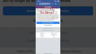 what happen to meta? Account disable without issue.how to appeal ?#metal #facebook #disabled