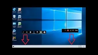 How to move Taskbar Top Left Right Bottom in Windows 10/8/7