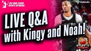 Is Herb Jones a must-add? | Live Q&A Week 8 with Kingy and Noah