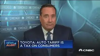Toyota on auto tariffs: Even US-built Camry will see increased costs