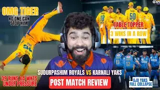 Dipendra S. Airee vs Karnali Yaks ! Royals Claim Another Ruthless Victory : SR vs KY | POST MATCH