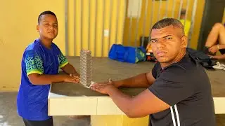 ENSINEI MEU PAI BATER BAFÃO E ELE ME DESAFIOU