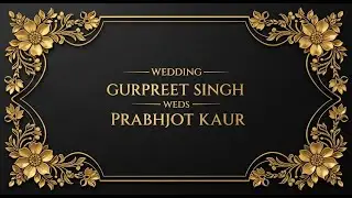 LIVE || GURPREET WEDS PRABHJOT WEDDING CEREMONY LIVE BY VISHAL PHOTOGRAPHY DHARAMKOT 95016-91898