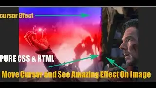 Animated Image Effect on Scroll Move with background-blend-mode|  Creative Image Hover Effect
