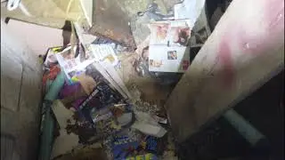 the magazine house abandoned, magazines have been STOLEN!