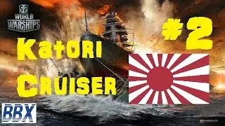 World of Warships Gameplay Katori Class Cruiser