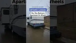 Nomadic Family 1 bedroom apartment on wheels living in Toronto Area Ontario Canada #nomadfamilylife