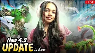 BGMI 4.2 Update is Here 🔥 | Exploring New Features ✨#girlgamer