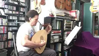 Lute piece by Calleno from the William Ballet Lute Book
