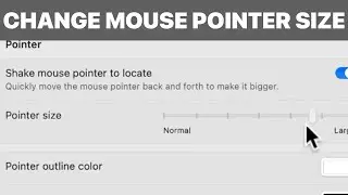 How to Change Your Mouse Pointer Size on Mac (Tutorial)