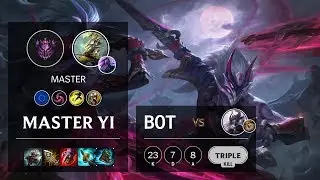 Master Yi Bot vs Syndra - EUW Master Patch 10.4
