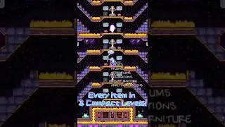 Terraria All Items Map! Most Compact, 9999 Item Stacks! 1.4.4 Labour Of Love Update!