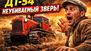 ДТ-54 — ТРАКТОР, КОТОРЫЙ БОЯЛАСЬ ЗЕМЛЯ | ШОКИРУЮЩАЯ ПРАВДА