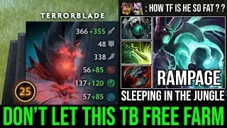 Monster Sleeping in Jungle - Amazing Micro 100% Outfarm Alchemist with Rampage Super Carry TB DotA 2