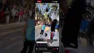 Bazz vs Friga at Reedy Creek Park Gets CRAZY 😤🔥 #1v1basketball #nextchapter #pro #bazz