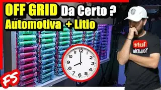 Bateria Automotiva Junto com Lítio 18650 Funciona?
