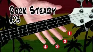 Rock Steady #03 - Reggae Bass Guitar in the style of 