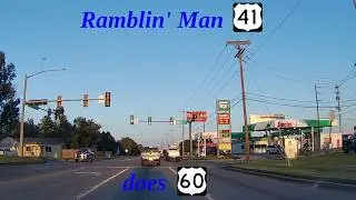 US Highway 60 in Oklahoma - V8 - Meno into Enid