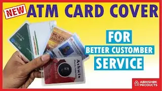 🛒 Чехол для карты банкомата, чехол из ПВХ для CSC, DTP, Xerox | Купить на AbhishekID.com