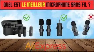🔴🎤 Les 5 MEILLEURS Microphones Sans Fil Lavalier sur AliExpress [2024] | Professionnels / Bons