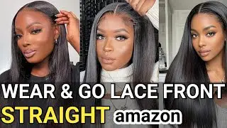 🔥AMAZON BEST WEAR & GO STRAIGHT HUMAN HAIR LACE FRONT WIGS | LACE WIG COMPILATION 2025
