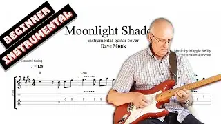 Moonlight Shadow TAB - instrumental guitar tabs (PDF + Guitar Pro)
