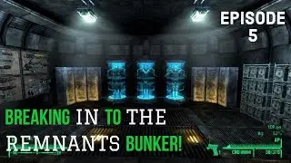 Fallout New Vegas - BREAKING INTO THE REMNANTS BUNKER!