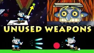 Cuphead - Hidden Weapons & Bosses Gameplay