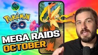 Mega Raids in Pok&eacute;mon GO (October 2024)