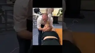 Kniegelenksmanipulation ￼ #Osteopathie #Chiropraktiker #Physiotherapeut
