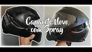 Reformando Capacete LS2 com Tinta Spray - O Que N&Atilde;O Fazer