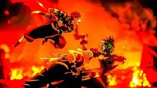 Tengen Uzui & tanjiro vs Upper Moon 6 &ndash; Full Fight eng dub