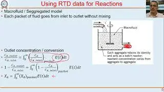 CET 2153 Lecture 10: Non Ideal Flow in Reactors - Part 5