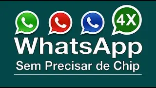 Como ter 4 Whatsapp Oficial sem precisar de Chips