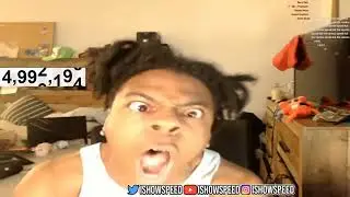 ISHOWSPEED gets POSSESSED after not reaching 5 million subs