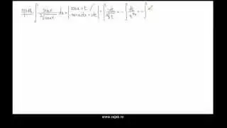 Неодређени интеграли - метода смене 3