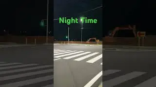 Night Time. My Village. Ogawa Chikusei Japan