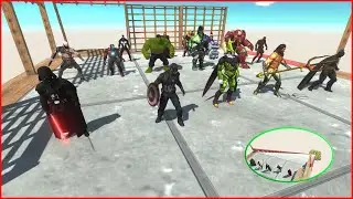 Ragdoll physics Units Heros mod - Animal Revolt Battle Simulator #arbs