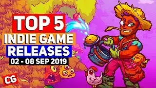 Top 5 BEST NEW Indie Game Releases: 02 - 08 Sep 2019 (Upcoming Indie Games)