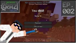 Minecraft Ita Jurassic Crazy Tech Modpack Ep002 - Alla Ricerca Di Una Casa (Parte 1/2)
