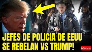 JEFES DE POLICÍAS DE EEUU ESTALLAN VS TRUMP EN PLENO OPERATIVO DE ICE!