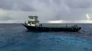 Maldives material transportation use supply boat 2025