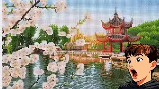 Doing Diamond Art for Viewers to Enjoy!