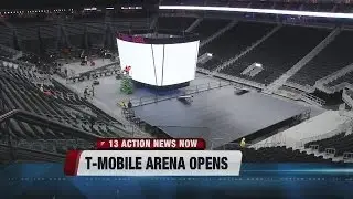 T-Mobile Arena opens Wednesday on Las Vegas Strip