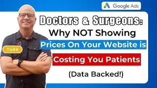 Why NOT Showing Prices on Your Website is Costing You Patients (Data-Backed!)