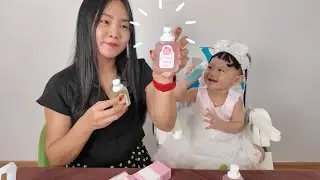 Surprise Gift 🎁 from Tone Tone Lay’s Aunt 💕💕(Baby Perfume testing vlog)